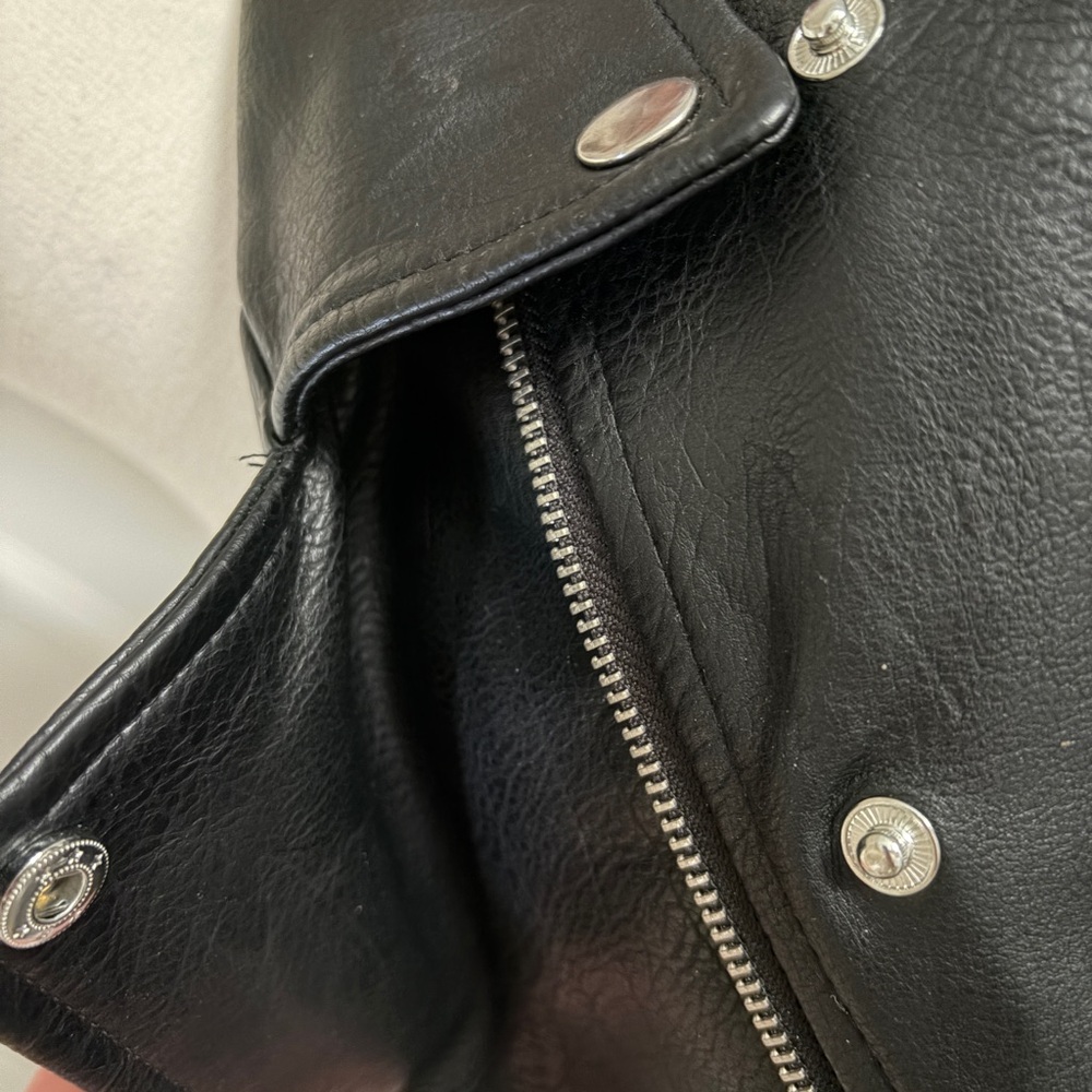 Romeo & Juliet Couture Black Leather Jacket - Picture 6 of 6